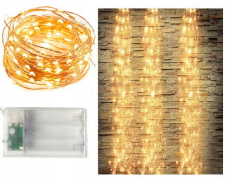 LED svetelný záves 201 - 300 svetiel